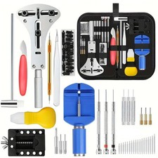 504pcs Watch Repair Kit Watchmaker Back Case Remover Opener Link Pin Spring Bar
