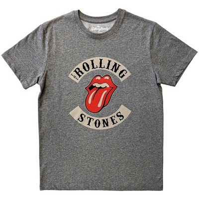 The Rolling Stones Biker Tongue lizenziert T-Shirt Herren