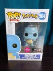 Funko Pop! Pokemon Flocked Squirtle #504 GameStop Exclusive Figure