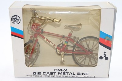 BM-X Bike MyTek #MY-0042 Scale 1:6 DieCast Metal BMX Bicycle w/ Box RED
