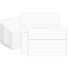 100 Packs 5x7 Envelopes, A7 Envelopes for Invitations