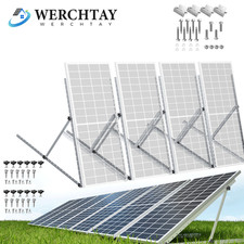  45/47in  Solar Panel RV Tilt Mount Brackets Roof Flat Surface Adjustable Frame