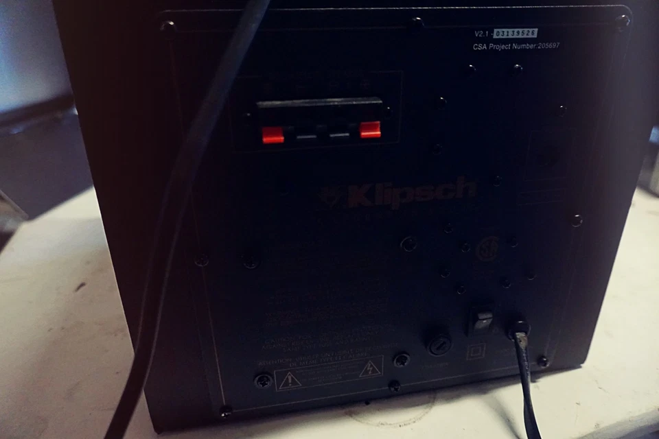 Klipsch ProMedia 2.1 THX zertifiziertes Lautsprechersystem - nur Subwoofer