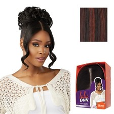 Sensationnel Lulu Bun Updo Hair Extensions Unit 3 F1B/350