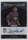 2023-24 Panini Prizm Premier League Penmanship Dean Saunders #P-DSA Auto