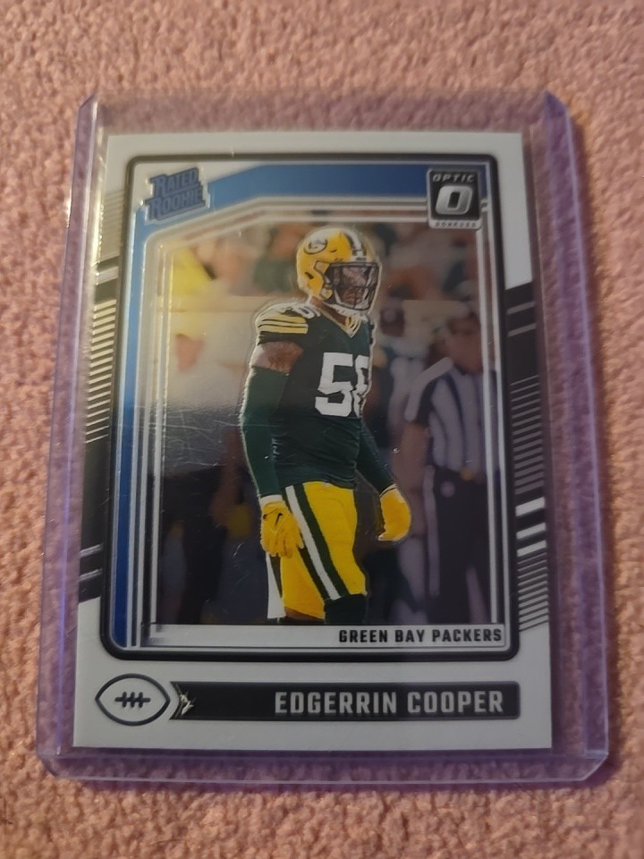 2024 Panini Donruss Optic - Rated Rookie Edgerrin Cooper #231 Holo Prizm (RC)