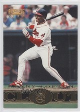 1997 Pinnacle Clout Kenny Lofton #186 2u3
