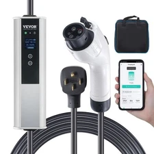 Level 2 EV Charger 40A/32A/24A/16A 240V Electric Home EV Charging Station Kit