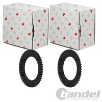 2X NK ABS-SENSORRINGE Hinten Passend FÜR Audi 100 A4 A6 Links+Rechts | 394757
