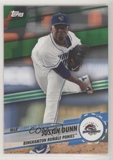 2019 Topps Pro Debut MLB Leaps and Bounds Green 2/99 Justin Dunn #LB-JD mt8