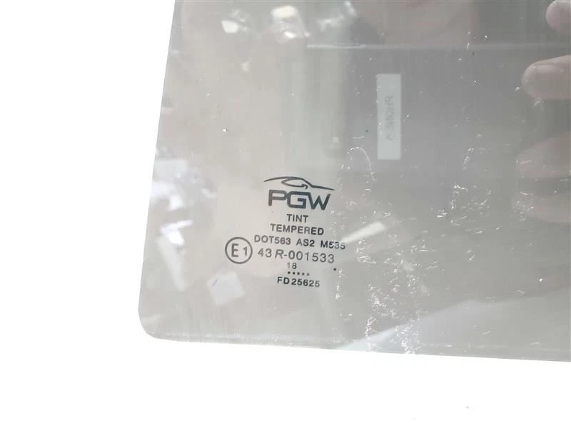 Rear Left Door Glass OEM 2015 2016 2017 BMW M3 - Image 3 of 4