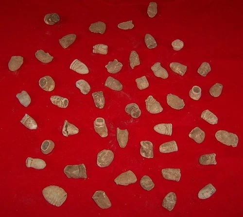 LOT OF 50 DUG SHOT CIVIL WAR BULLETS FROM VIRGINIA Hammond Colection