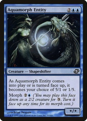 Aquamorph Entity (033) Planar Chaos PLC MTG Magic