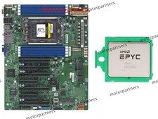 Supermicro H12SSL-i ATX DDR4 Server Motherboard With AMD EPYC 7502 32 Cores CPU