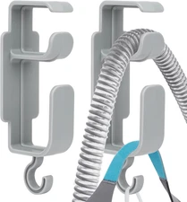 2 Pack CPAP Hose Holder for Bed, CPAP Hose Hanger for Tube & Mask with Anti-Unho