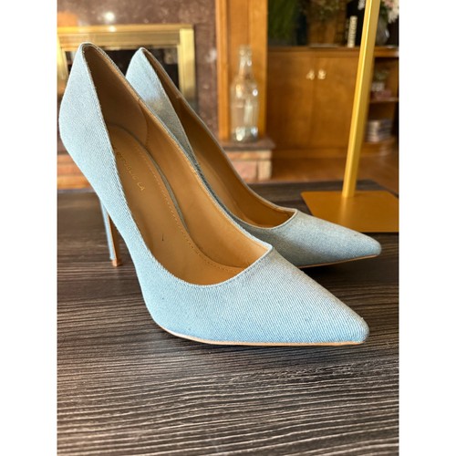 Scarpa Repubblica LA Denim Stiletto Tg. 10    - Foto 6 di 9