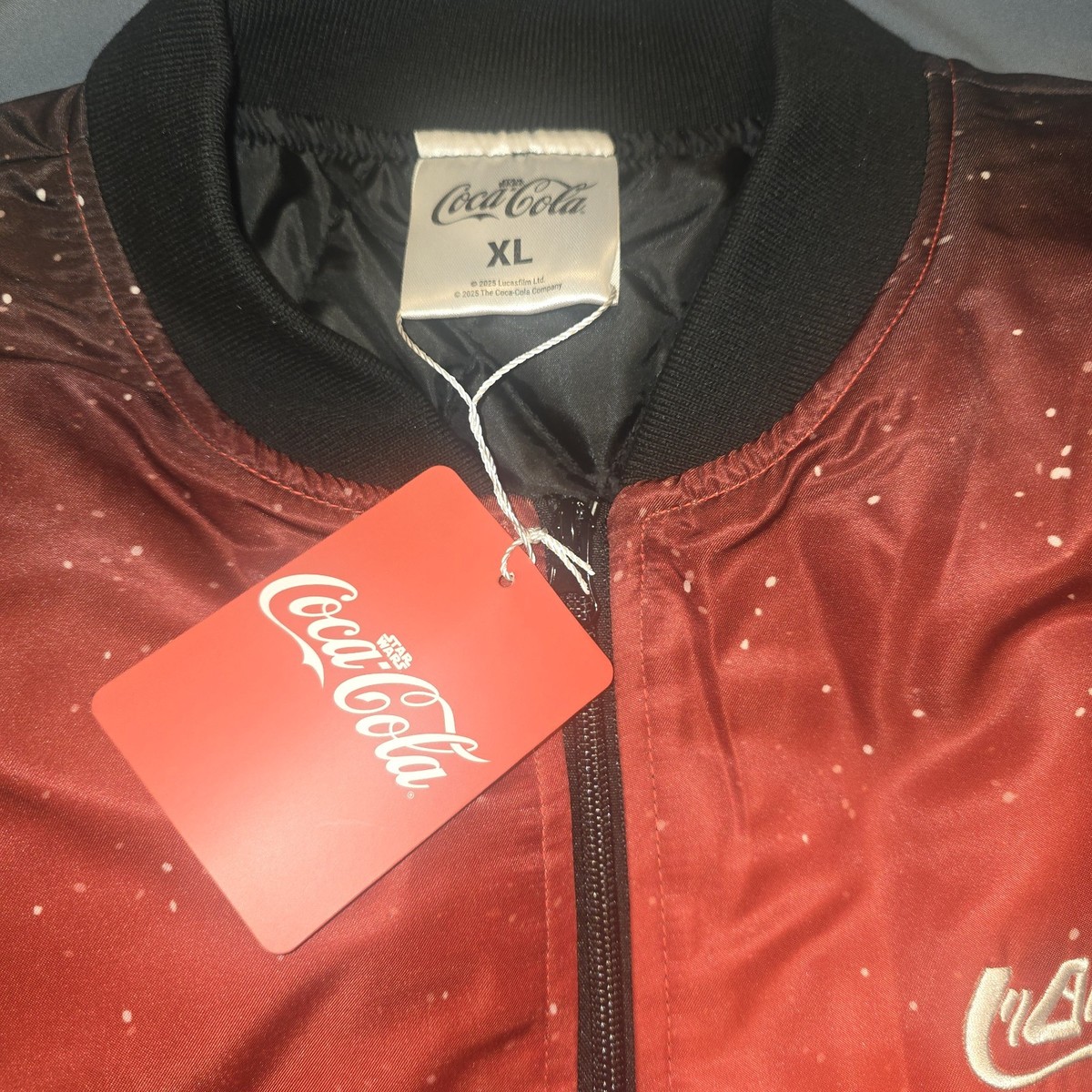 Limited edition Coca-Cola x Star Wars Bomber Jacket Mandalorian 
