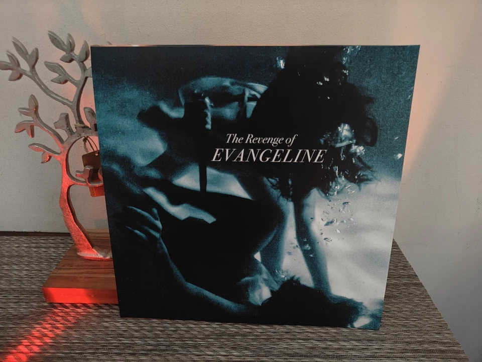 SIGNED COVER Die Spitz Teeth Revenge of  Evangeline TORTOISE SHELL vinyl  - Image 3 of 4