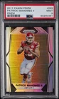 2017 PANINI PRIZM PRIZM #269 PATRICK MAHOMES II ROOKIE RC PSA 9