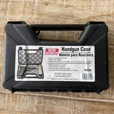 MTM Case-Gard 803R Single Handgun Case made of Polypropylene w/ Black Finish Foa