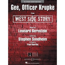 Gee, Officer Krupke from West Side Story Concert Band Level 4