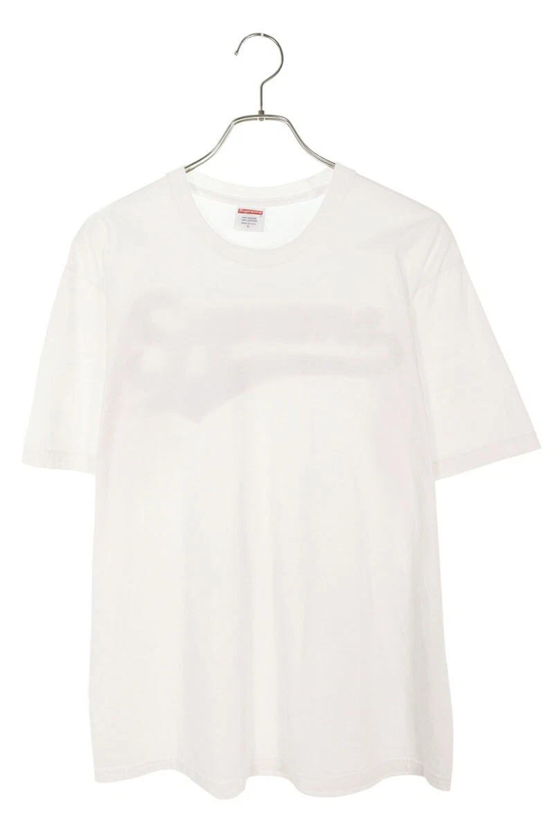 T shirt Supreme taille L 24SS dos tee logo t shirt occasion OM10