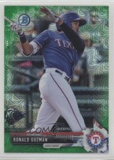 2017 Bowman Chrome Prospects Mega Box Green Refractor 83/99 Ronald Guzman 2sc