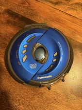 Panasonic SL-SW940 Blue Portable CD Player Discman Shockwave TESTED