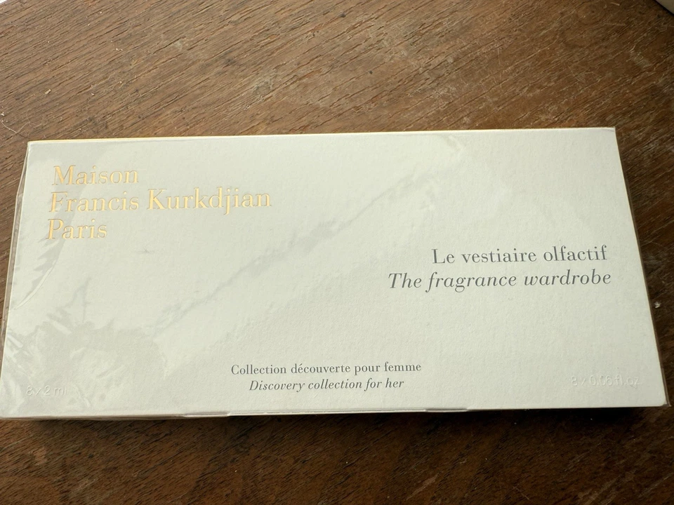 Armario/Descubrimiento para ella Maison Francis Kurkdjian 8 x 0,06 ml NUEVO sellado  Foto 2 de 4