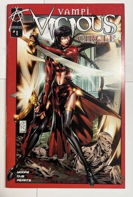 Vampi Vicious Circle #1 Harris Publications Vampi Rearte Cover Single Issue