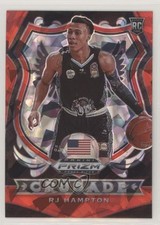 2020-21 Panini Prizm Draft Picks Crusade Red Ice Prizm RJ Hampton #93 0c2