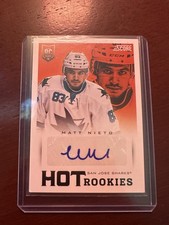 2013 Rookie Anthology Score Update Hot Rookies Signatures Matthew Nieto Auto 0f8
