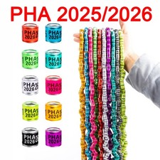 2026 Multicolor 60pcs 8mm Bird Foot Ring For Racing Pigeon Rings Leg Bands ARPU