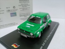 Spark 1:43 Volkswagen Golf GTi 1981 German Winner Car Model Collectible