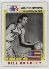 1983 History's Greatest Olympians Bill Bradley #9 HOF 0f6