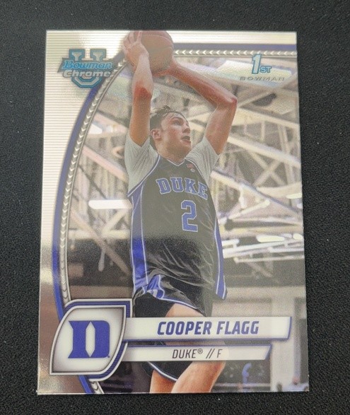 Cooper Flagg 2024-25 Bowman University Chrome 1st Bowman #16