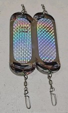 Silver Horde 4950015110 Triple 0 Dodger Chrome/Silver Spectra Oval, 2 pk