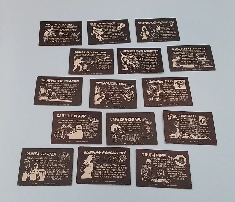 23x 'The Man From U.N.C.L.E.' Trading Cards #5035 - Image 2 of 2