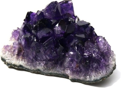 Amethyst Druse Geode Kristall Heilstein Mittelgroß Rohstein Naturstein Geschenk