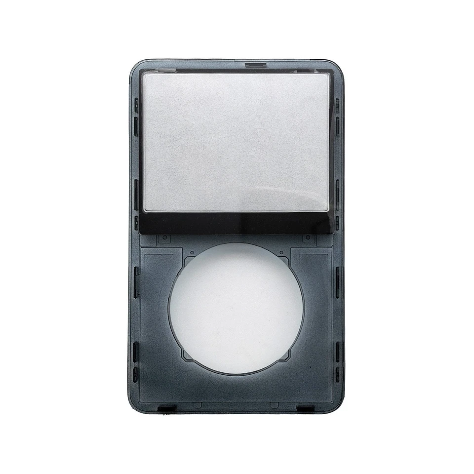 RESALEFIRM Clear Gray Face Plate For Apple iPod Classic 5th Gen 5.5 Front Video 30GB 60 80