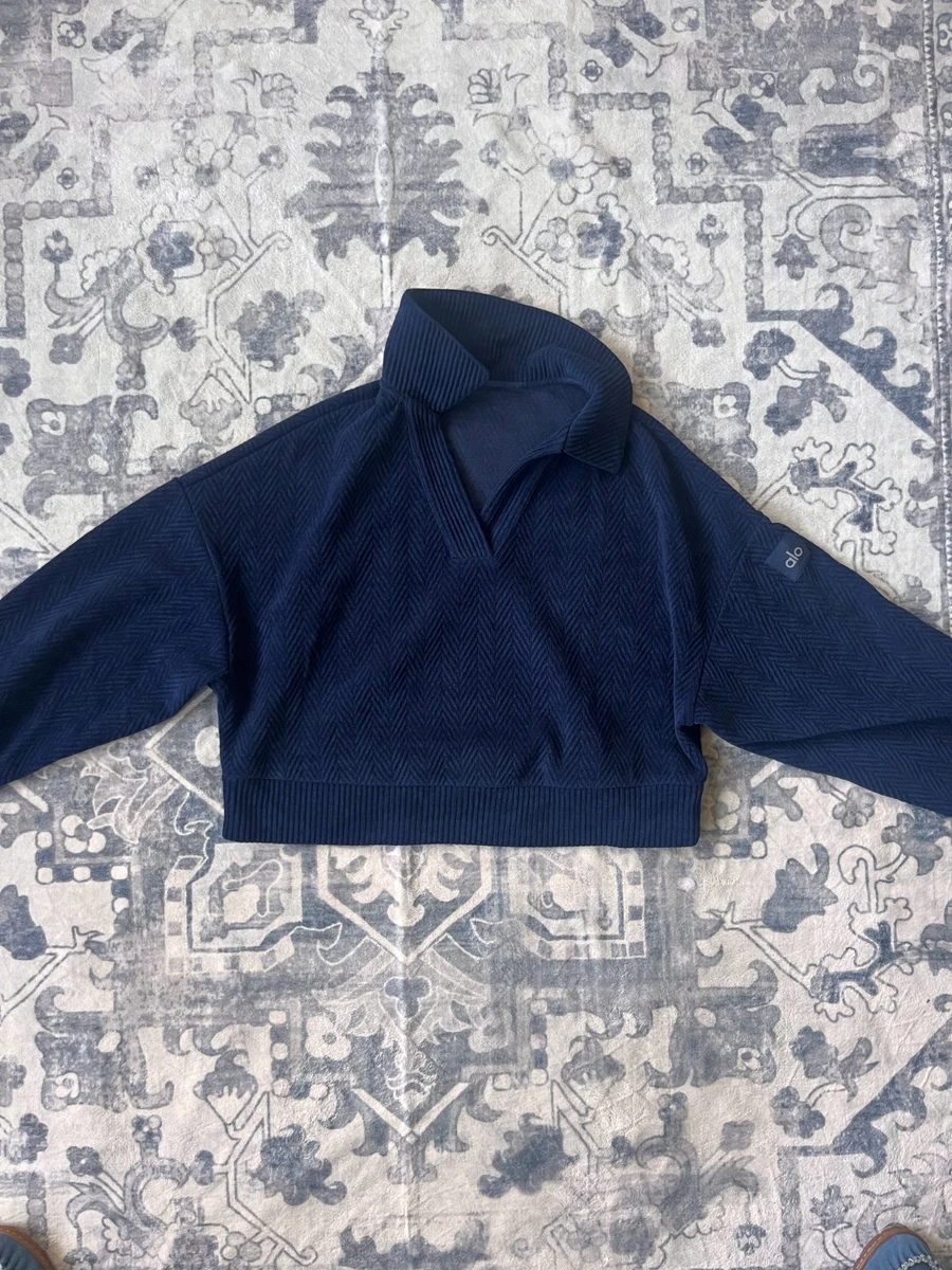 本物！レアです！alo ブルー ヨガブラ S/P ALO Blue Activewear for