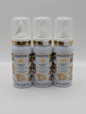 3 x Pantene Pro-V CHEAT DAY Trockenshampoo Schaum 50 ML - Sulfatfrei Bestpreis