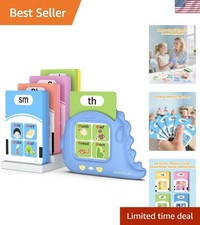 Montessori-Inspired Phonics Talking Flash Cards for Kids - Fun Learning Tool 3-8