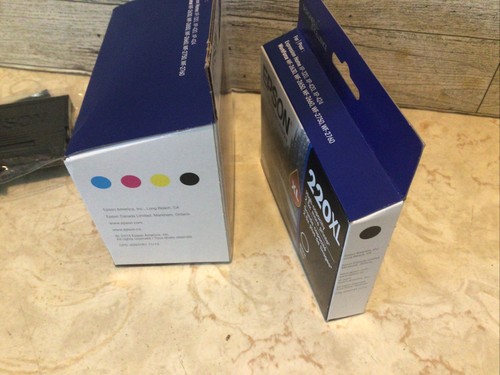 Genuine Epson 220XL Black & 220 Color Ink CartridgeExpired Plus Extras - 第 10/11 張圖片
