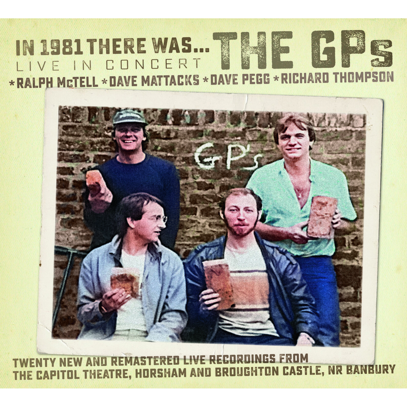 Richard Thompson  Ralph McTell In 1981 There Was... the Gps CD TECD505 NEW