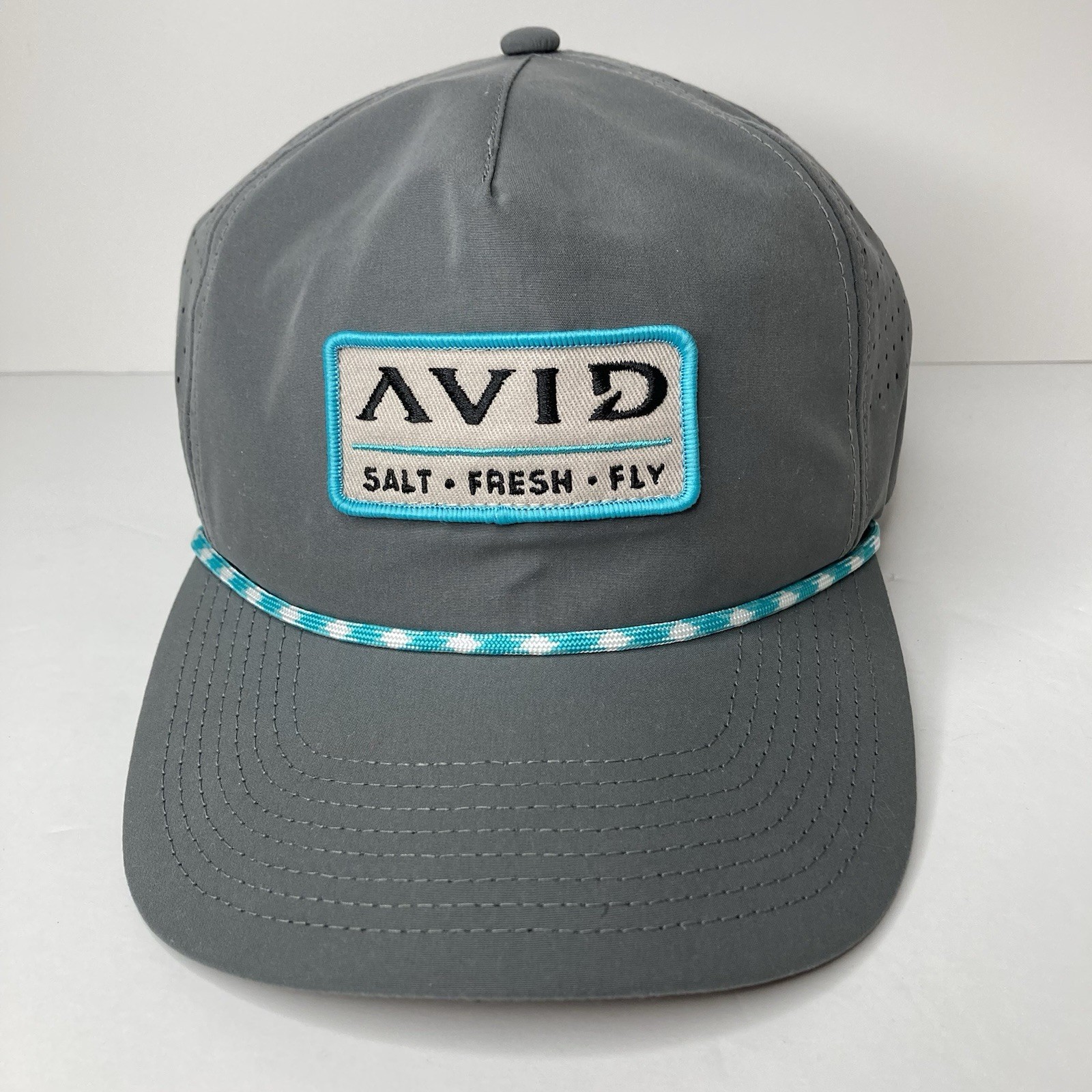 Avid Hat Cap Gray Snapback Performance Adjustable… - image 1
