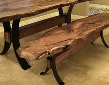 Patas de banco de metal de 16 pulgadas de alto/patas de banco de vigas de madera/patas de mesa de metal/patas de banco