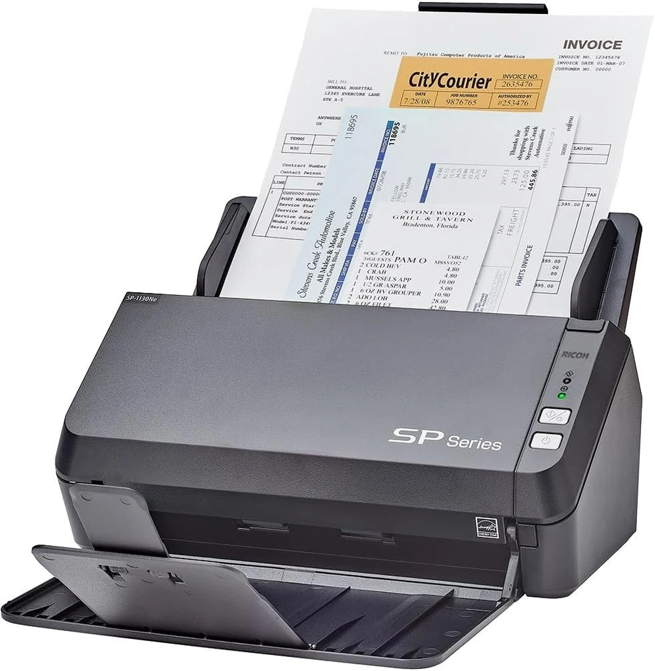 Speedy Color Scanner with Automatic Document Feeder - Image 3 of 4