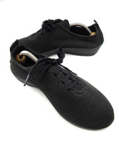 ARCOPEDICO LS Black Knit Lace Up Sneakers Healthy Footwear Size 39
