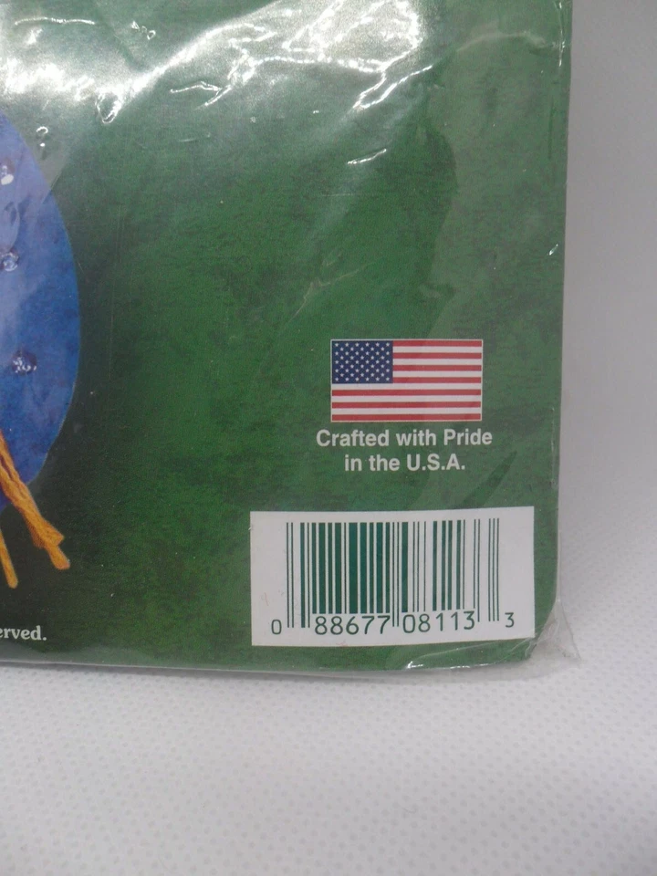 Medias de muñeco de nieve con lentejuelas Feltworks by Dimensions 2002, kit de apliques de fieltro #8113 Foto 3 de 4